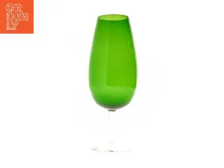 Grøn vase (str. 30 cm)