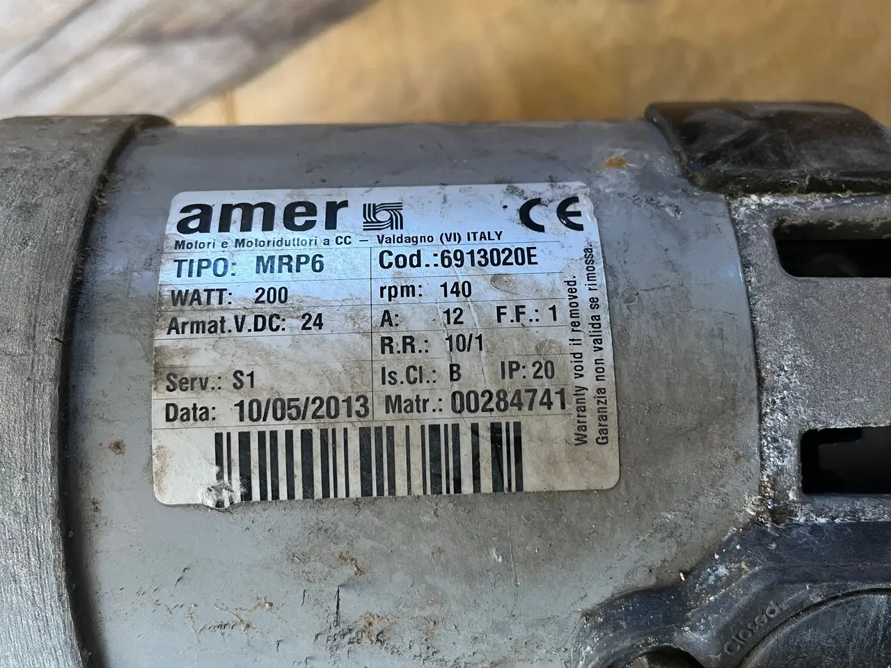 Billede 4 - 24 v gear motor