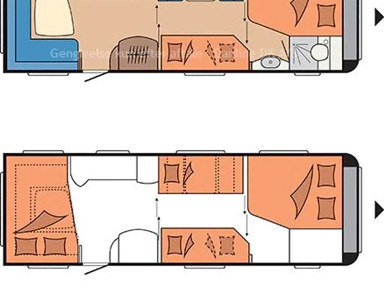 Billede 7 - 2017 - Hobby Prestige 720 UKFe Dobbeltseng-Køjer-Mover-Gulvvarme-Telt