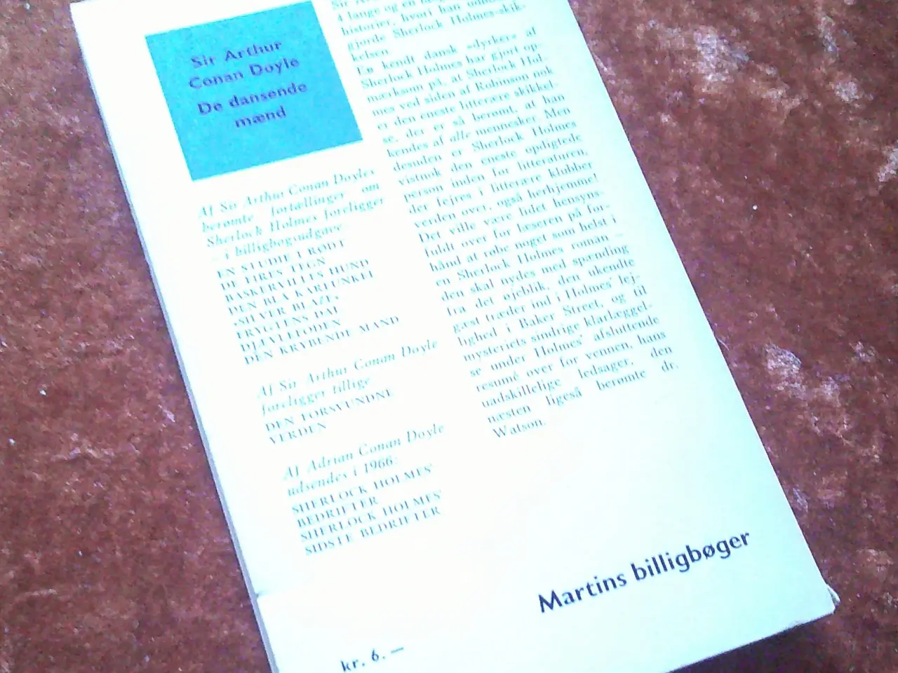 Billede 2 - De dansende mænd og andre noveller, A. Conan Doyle