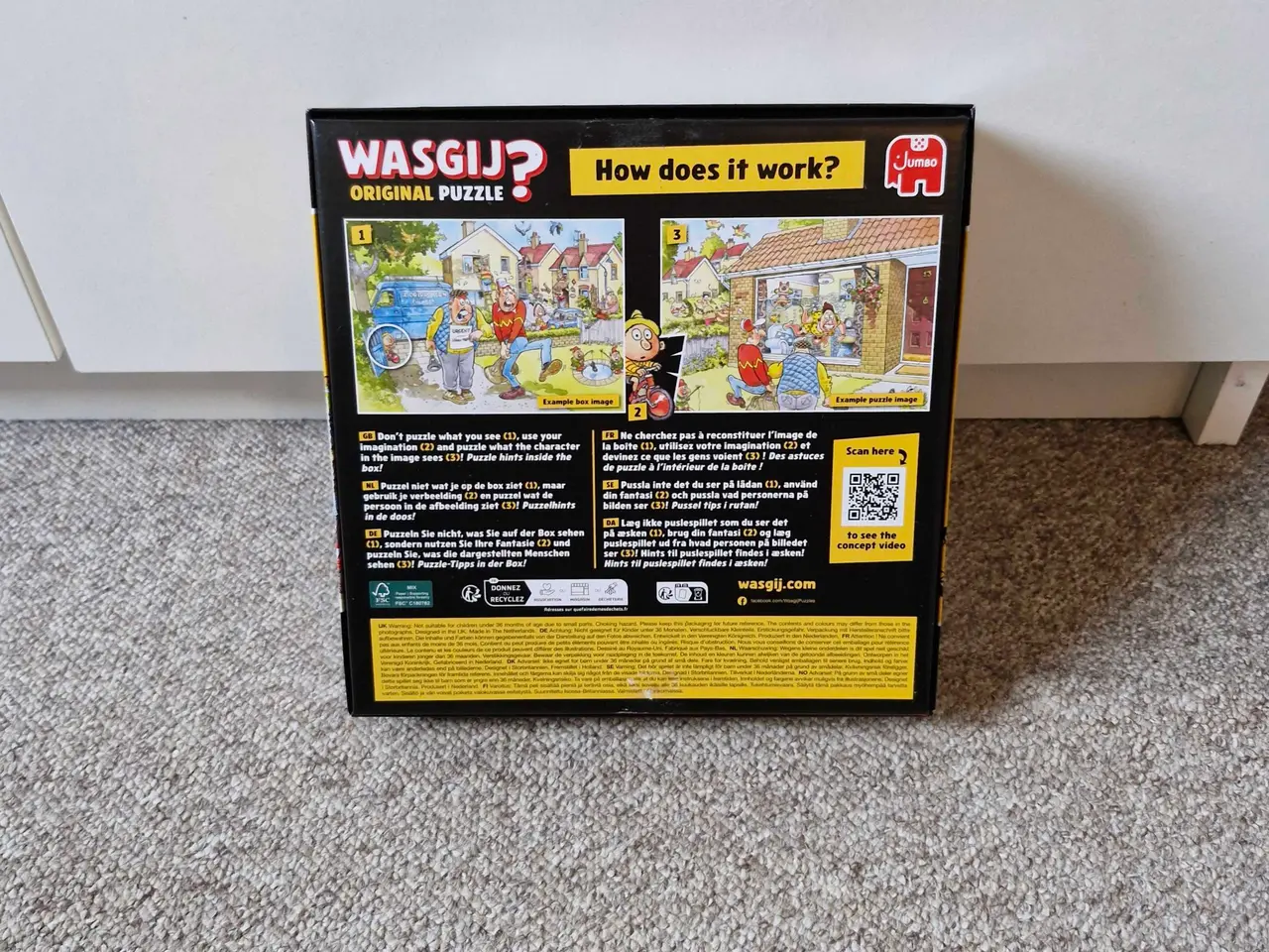 Billede 2 - Wasgij, Original Nr 19, Jumbo, Cone-gestion!, 950