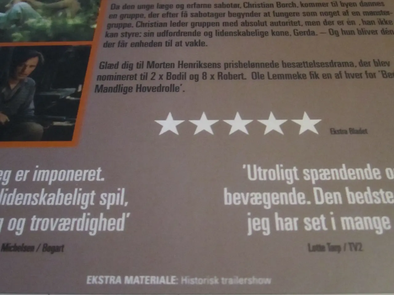 Billede 2 - DE NØGNE TRÆER. Dvd.