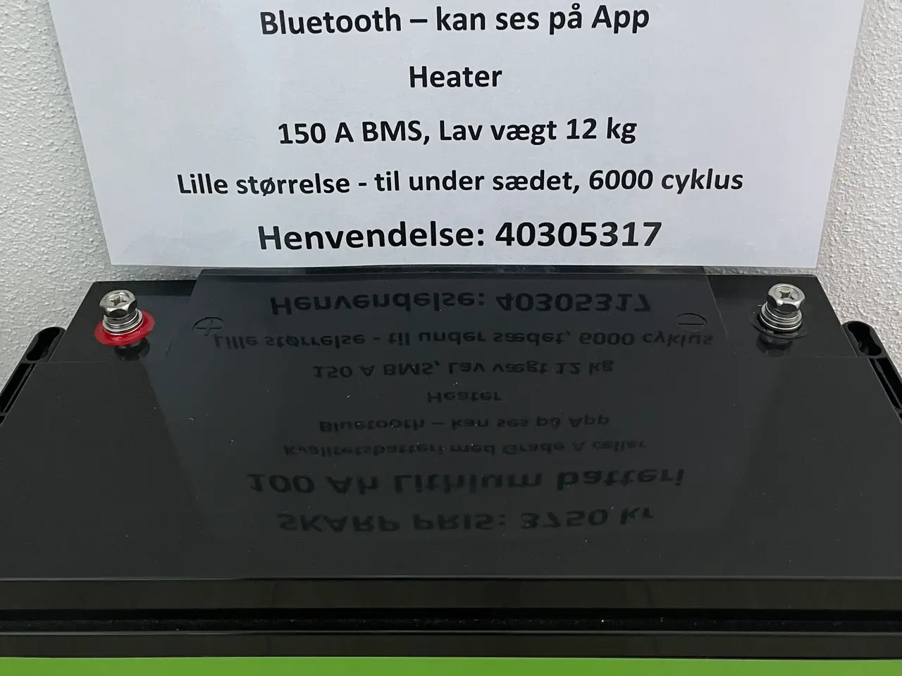 Billede 1 - Batteri Lithium