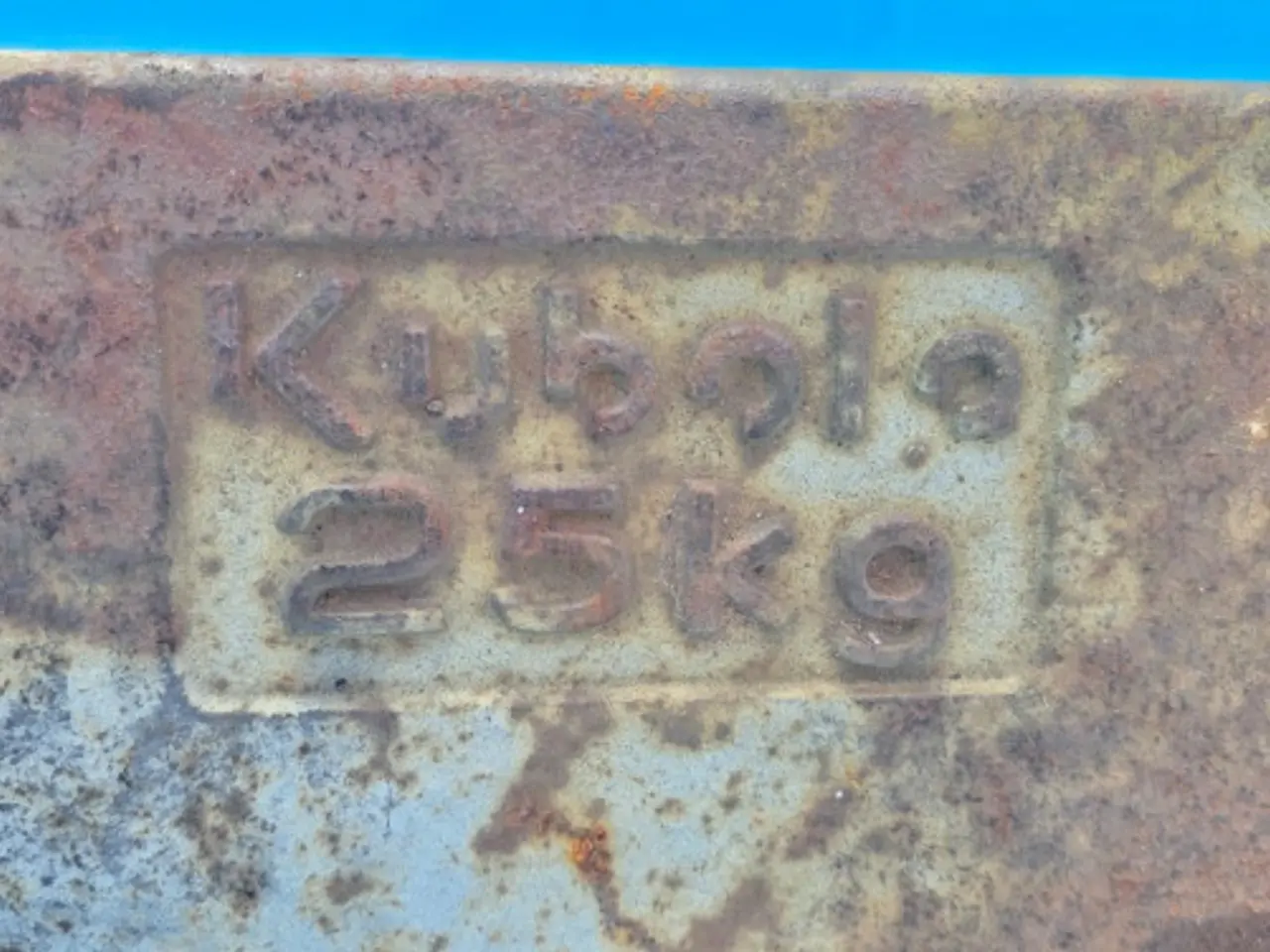 Billede 7 - Kubota Vægt W24TS00144