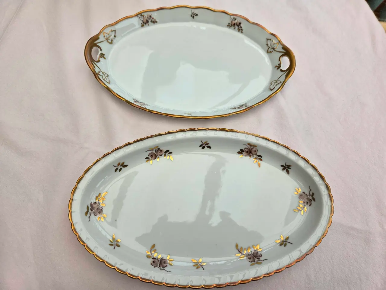 Billede 7 - Københavns porcelæns malere kaffestel Brun Rose.