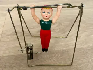 Bliklegetøj med plastfigur i original emballage, S