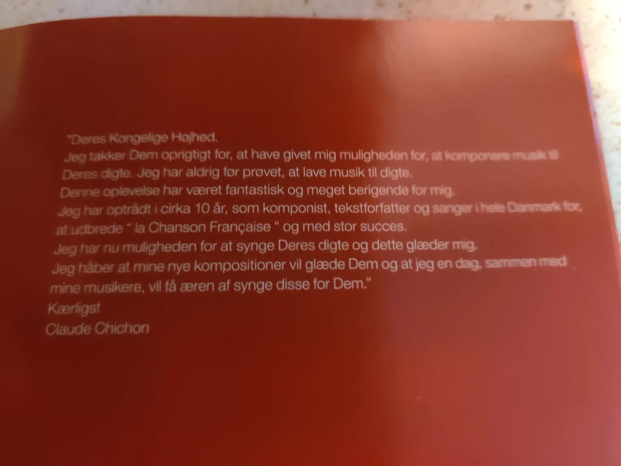 Billede 5 - Prins Henrik's franske digte Lasirene. CD