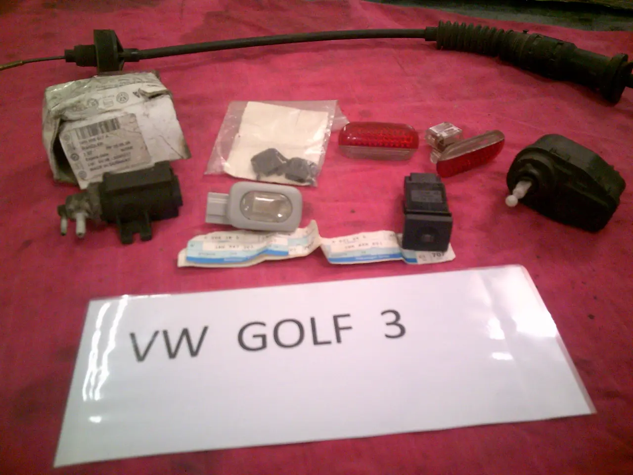 Billede 8 - VW GOLF 3 OPRYDNING DELE.