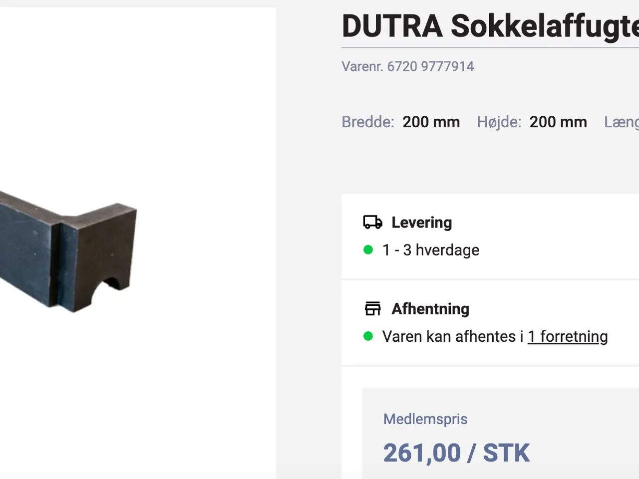 Billede 7 - Sokkelaffugter Dutra 8 meter med riste
