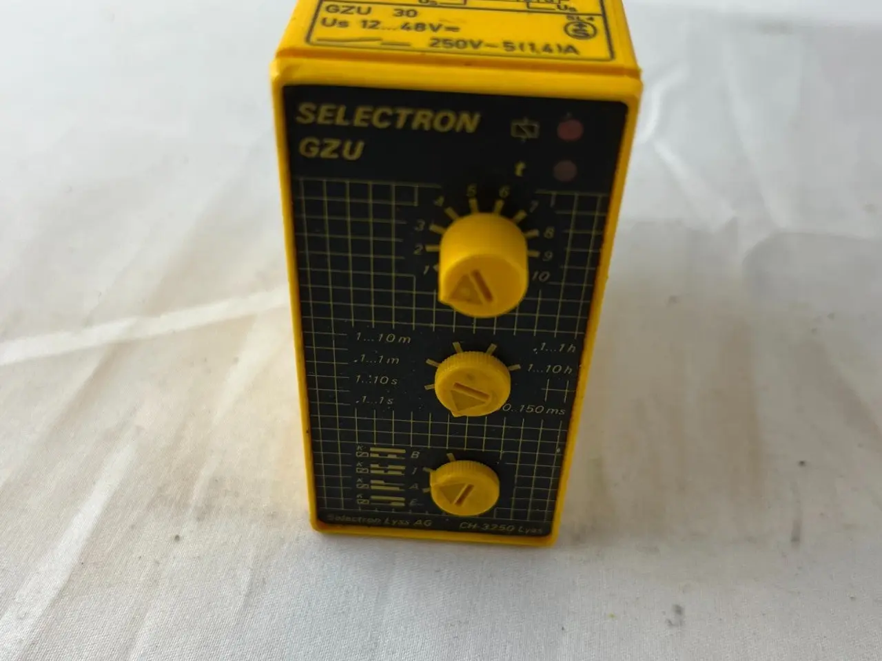 Billede 3 - Selectron GZU 30 Timer 12-48V 50ms-10h Delay relæ