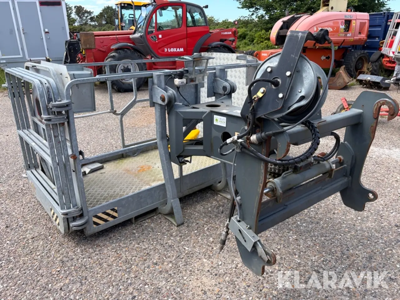 Billede 4 - Kurv / arbejdsplatform JCB REP-4,5 - 1 styk