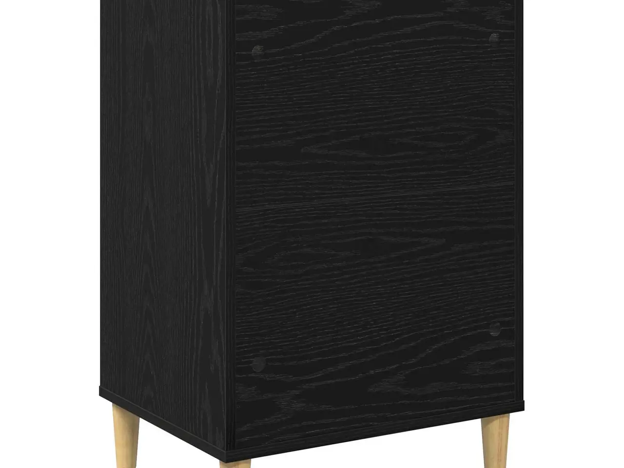Billede 6 - Pladespillerstativ - sort eg, 47 x 39,5 x 74,5 cm