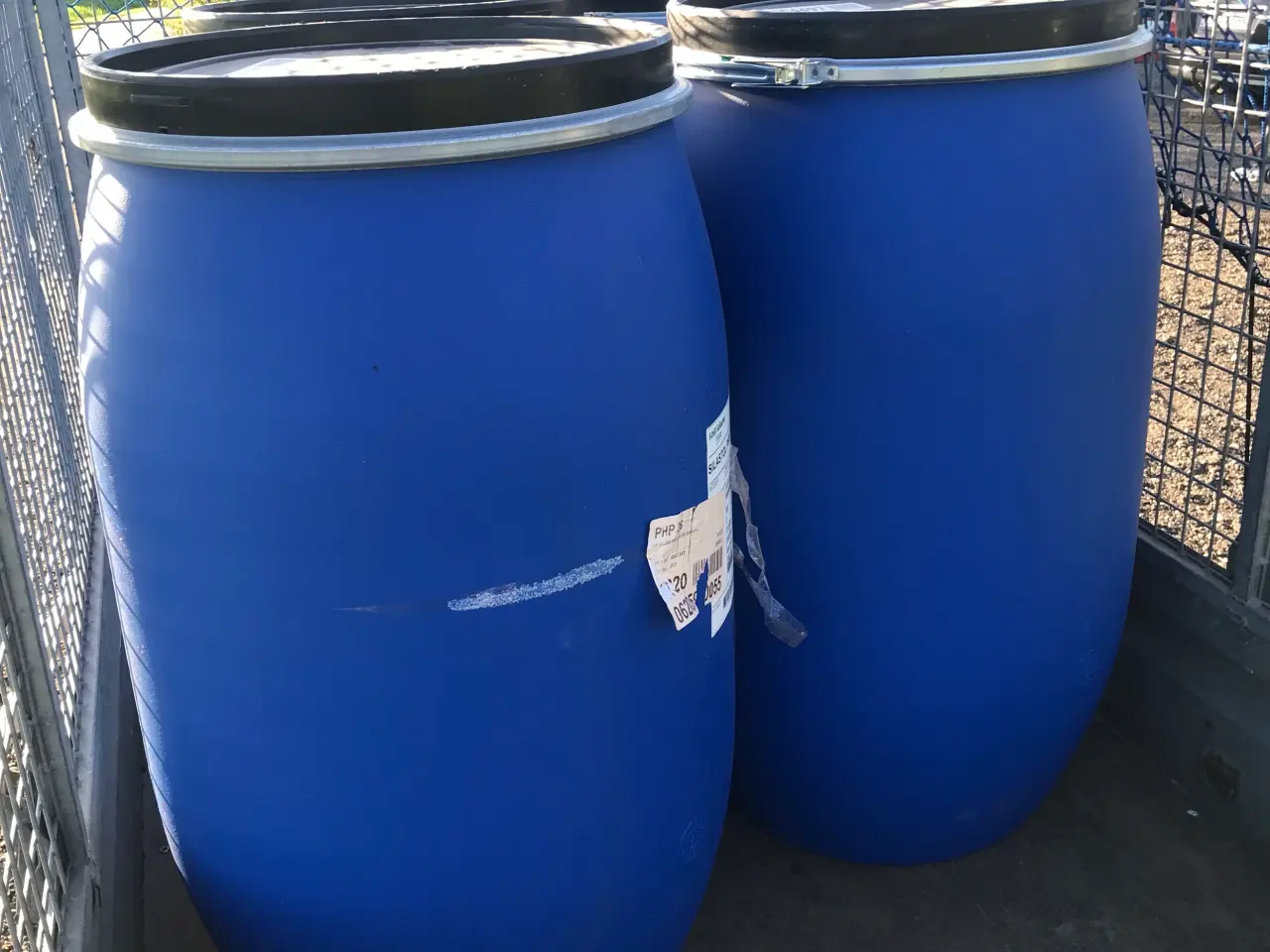 Billede 1 - 220 liters plastik tønde 