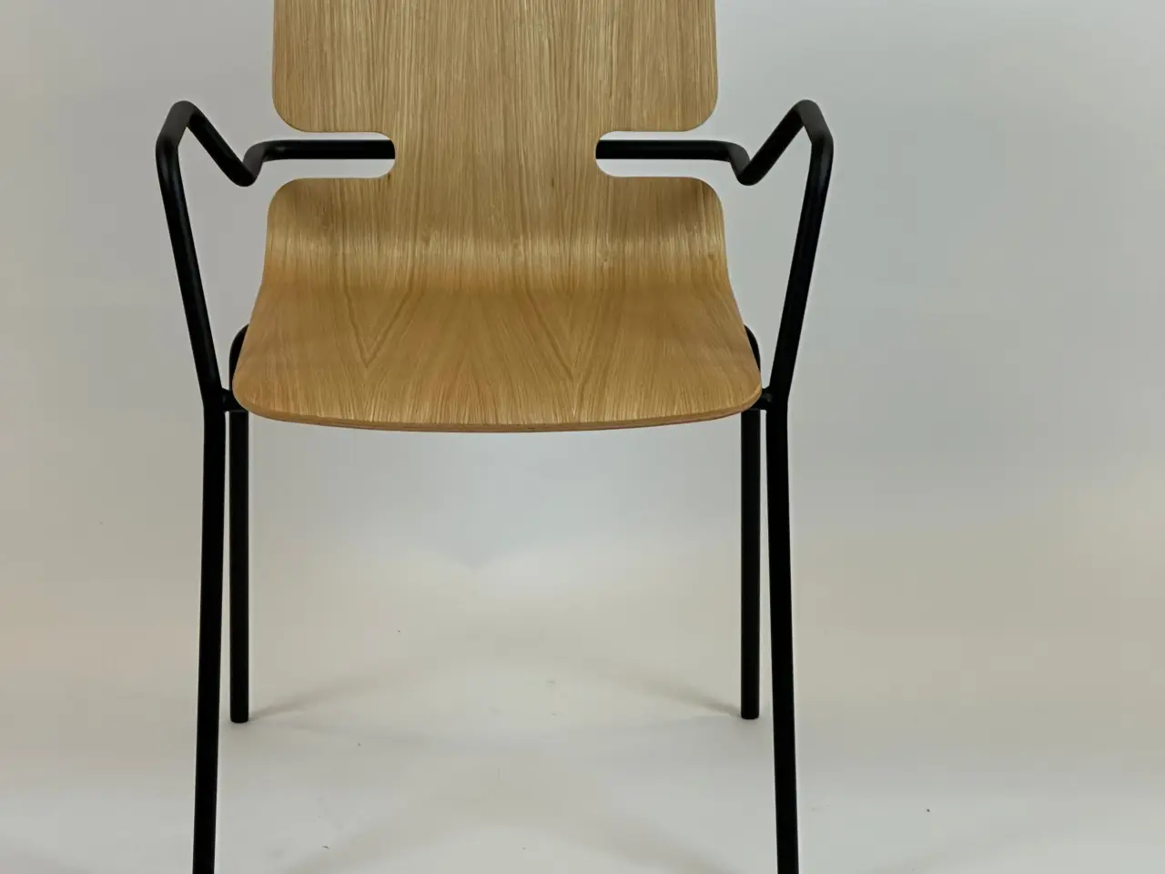 Billede 3 - Labofa Ohio Wire Chair Stol – Træ med Sort Stel