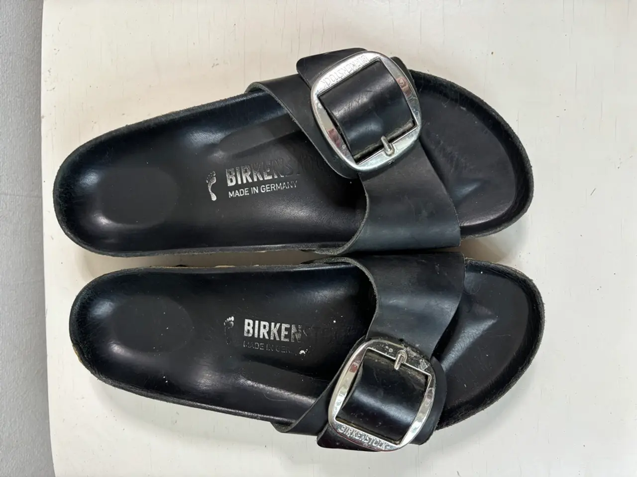 Billede 2 - Birkenstock, Madrid Big Buckle sort, str 38