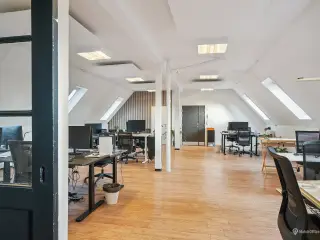 Lyst og funktionelt kontor