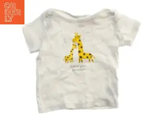 T-shirt med girafmotiv fra H&M (str. 68)
