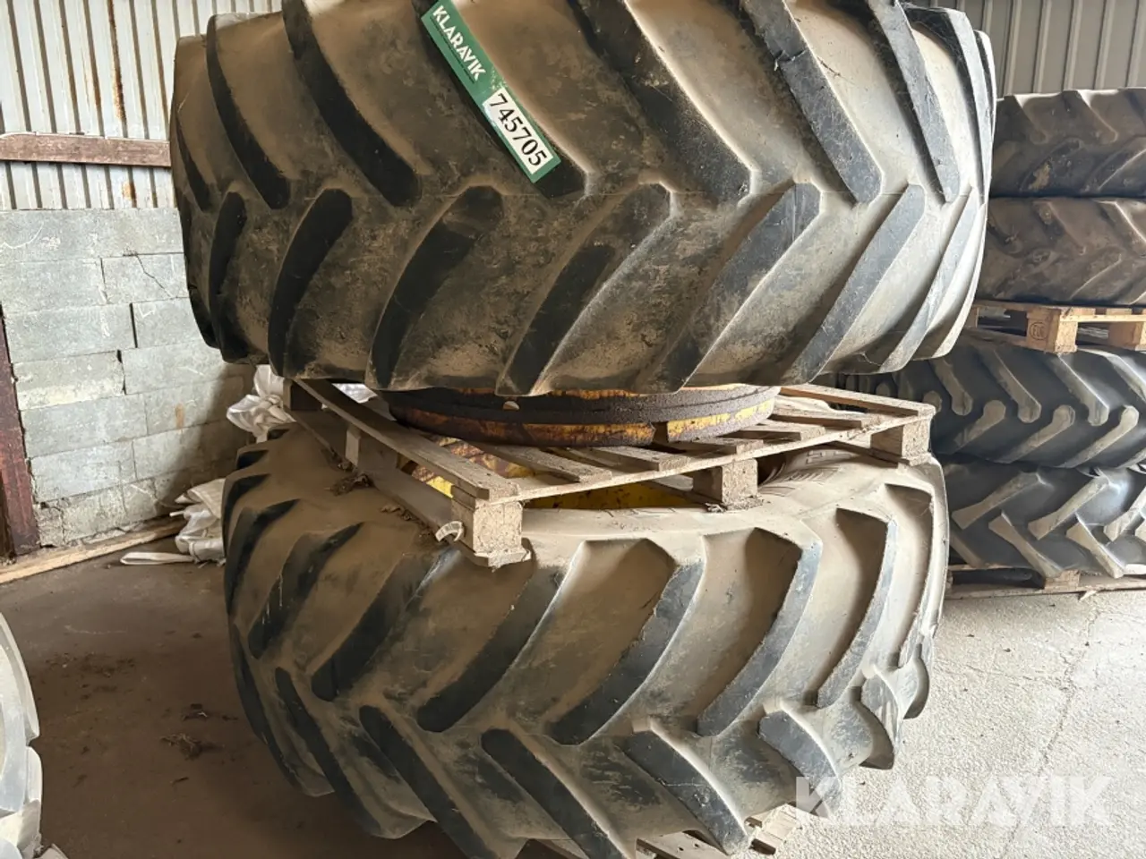 Billede 1 - Tvillingehjul Michelin XM108 650/65 R38 2 Styk