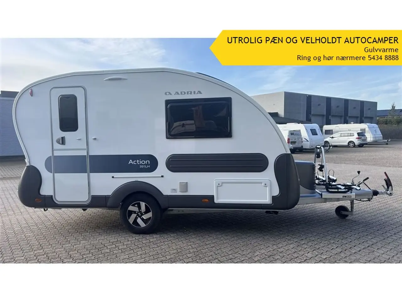 Billede 1 - 2024 - Adria Action 391 LH Pæn og velholdt campingvogn