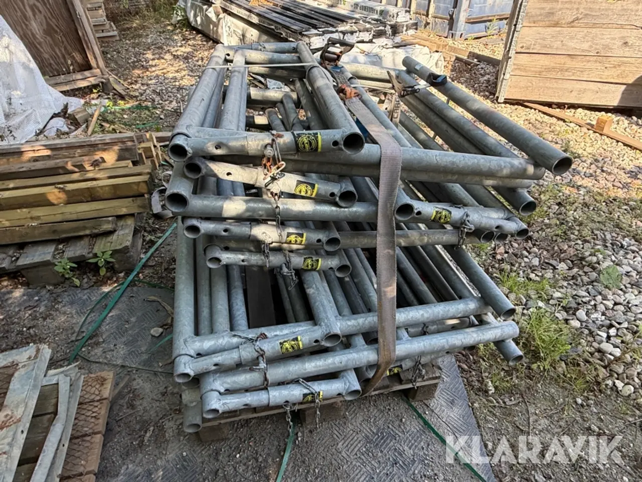 Billede 4 - Stilladsrammer galvaniserede, 10 Styk
