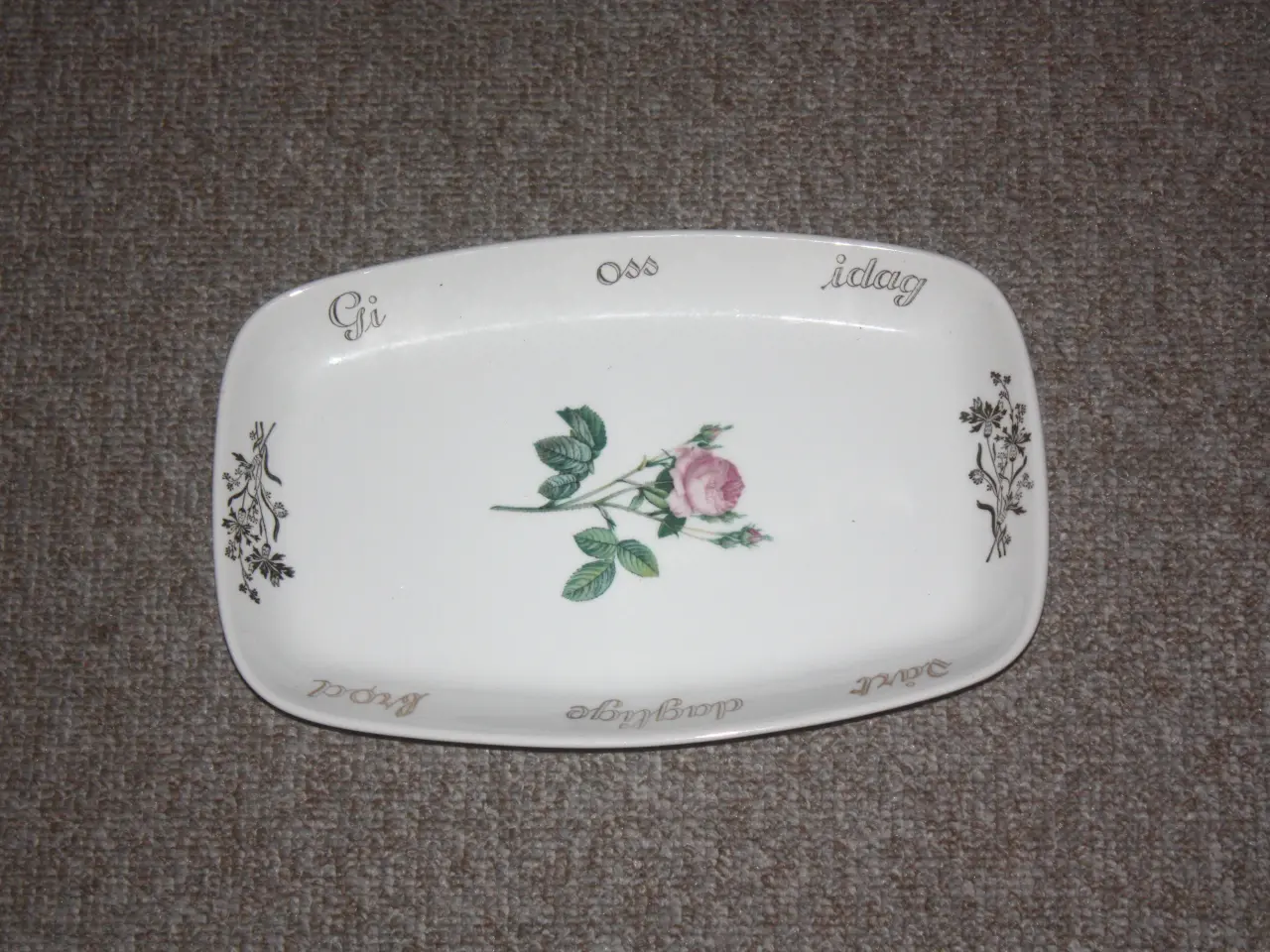 Billede 1 - Figgjo Flint Norway fad 29 cm x 18,8 cm