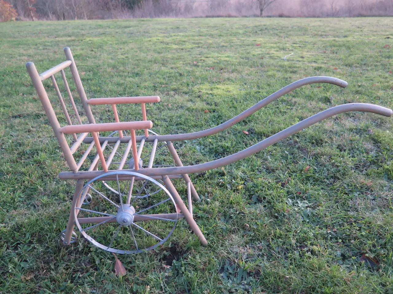 Billede 1 - Antik klapvogn fra omkring år 1900