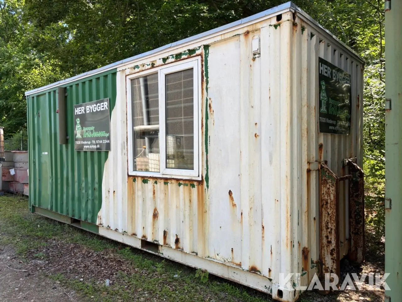 Billede 3 - Container 20 fod med isoleret kontor