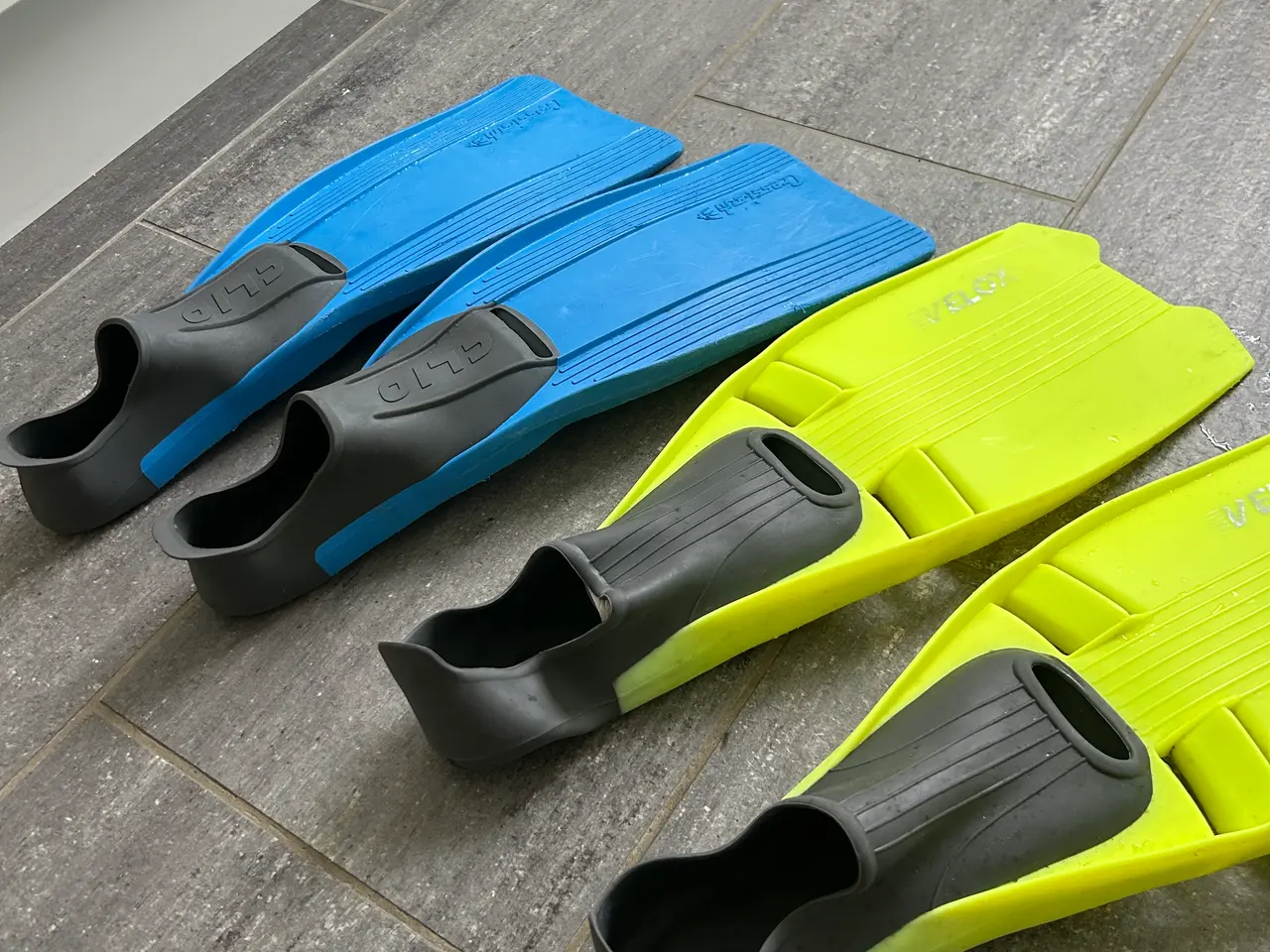 Billede 3 - Dykkersæt med finner, maske og snorkel