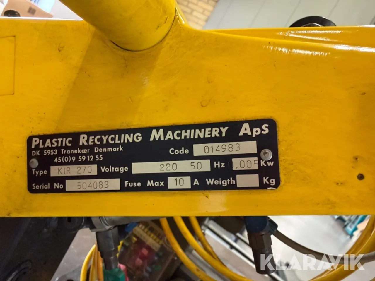 Billede 6 - Indløbsrobotter Plastic Recycling Machinery KIR 270 tvangstyrede 2 styk
