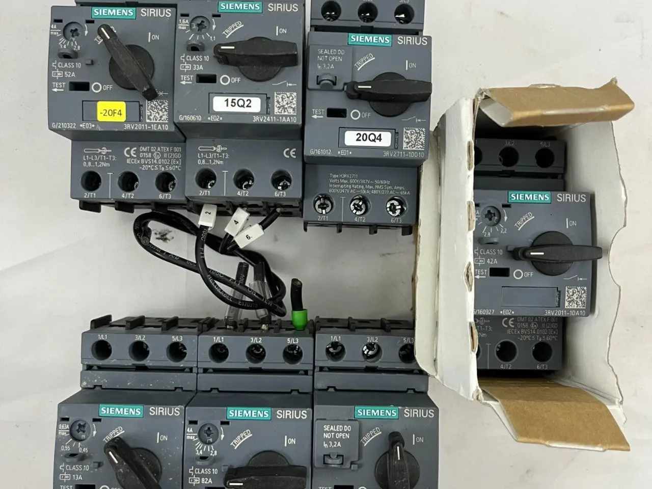 Billede 2 - parti of 7 Siemens Sirius Motor Protection Circuit