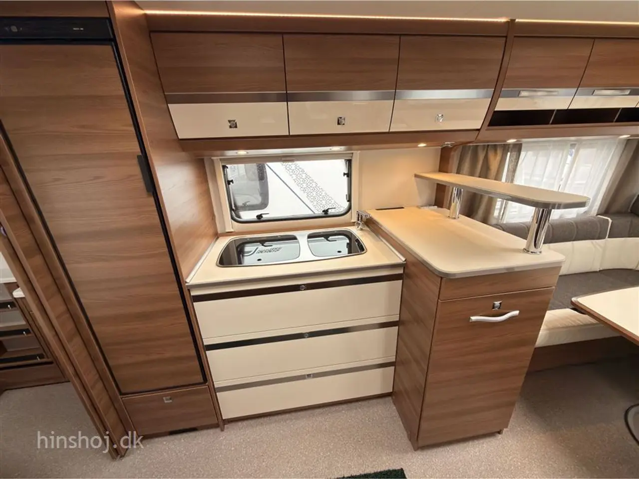 Billede 8 - 2019 - Dethleffs Nomad 590 RF   Campingvogn med Centralvarme står som ny.