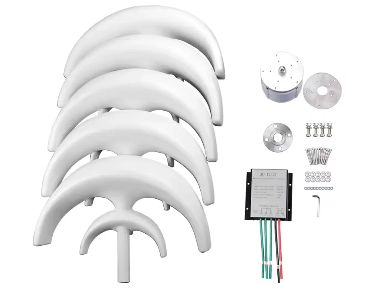 Billede 1 - 1200watt vindmølle 12v