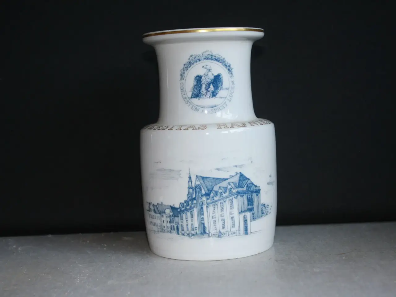 Billede 1 - Vase, Københavns Universitets 500 års jubilæum