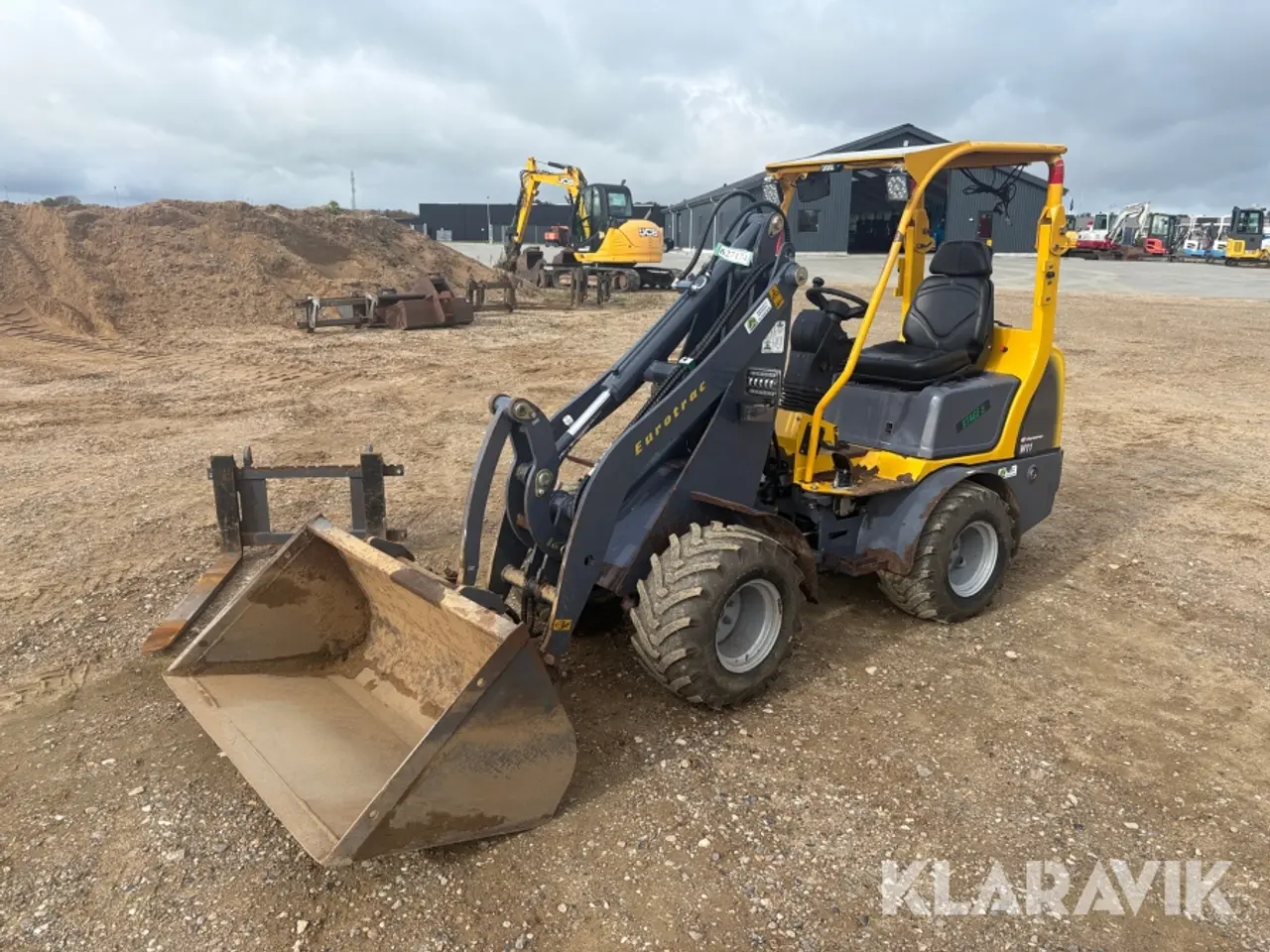 Billede 1 - Minilæsser Eurotrac 810/W11 + tilbehør