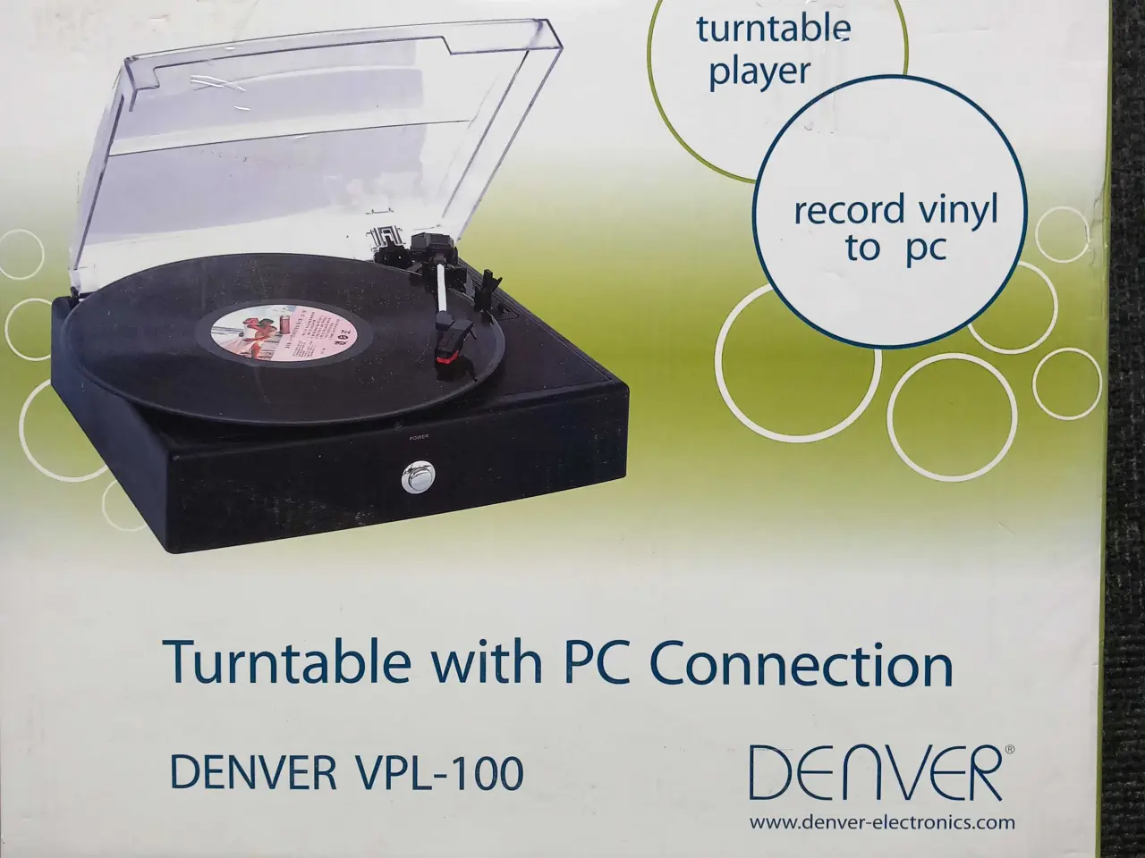 Billede 1 - Denver VPL 100 pladespiller