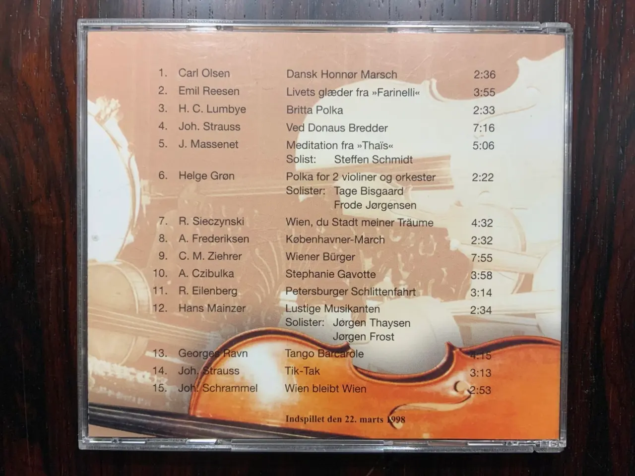 Billede 2 - CD - Salonorkestret Canzonetta