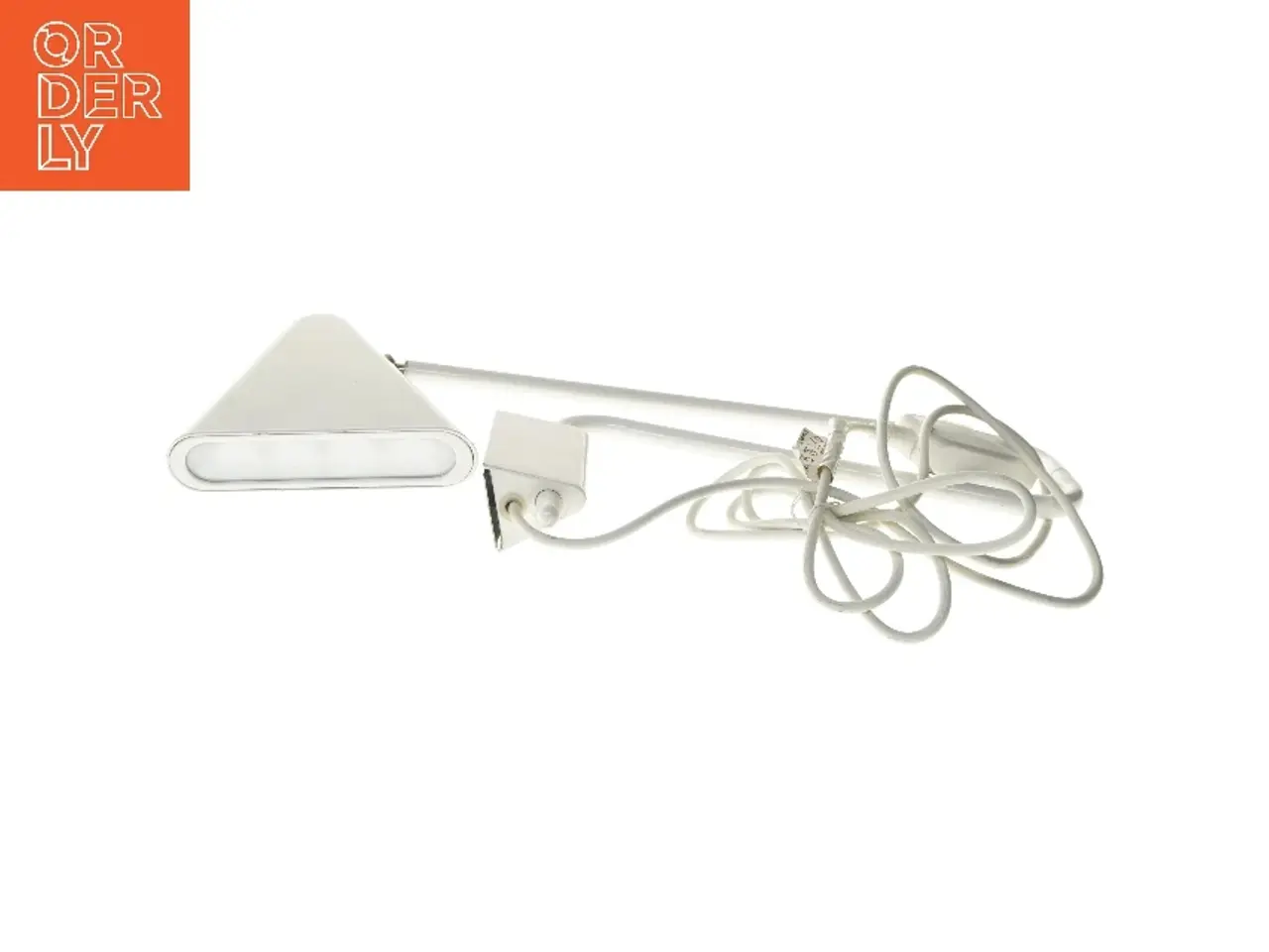 Billede 2 - Hvid bordlampe (str. 53 cm)