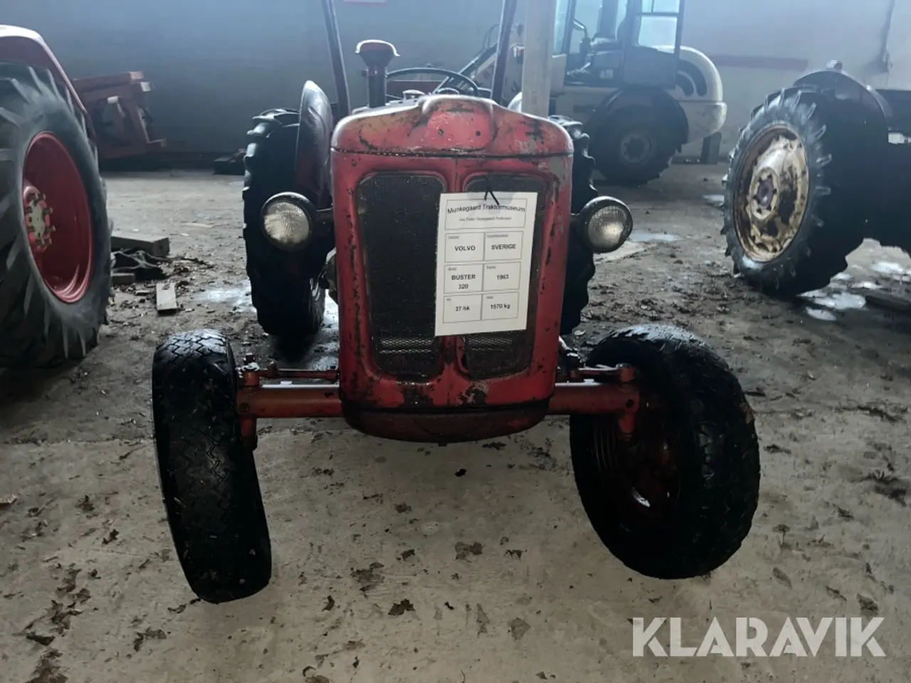 Billede 5 - Veterantraktor Volvo Buster 320