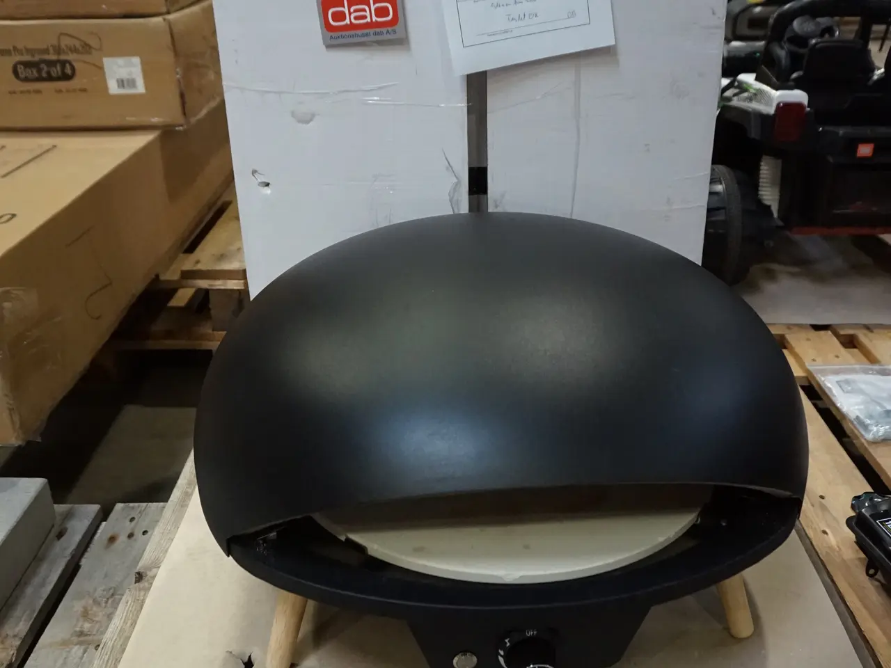 Billede 3 - Le Feu Turtle Motion pizzaovn med rotation til gas