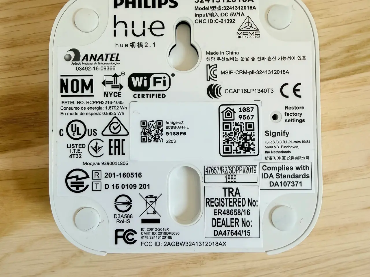 Billede 6 - Philips Hue Bridge 2.1 inkl. kabler - perfekt stan