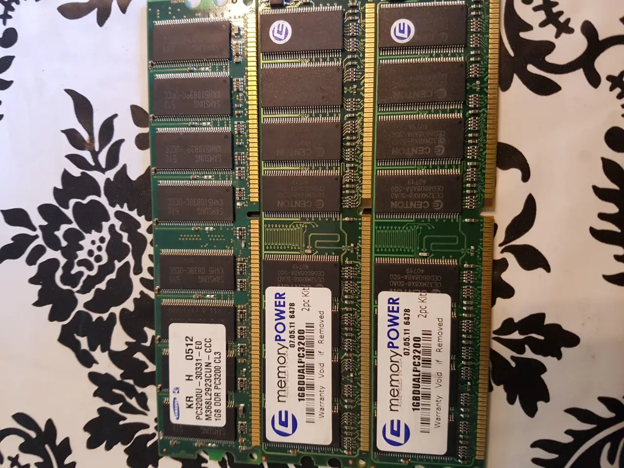 Billede 2 - 3 stk ramblokke ddr1 a 1gb