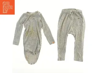 Stribet bodystocking og bukser fra Lil atelier (str. 86)