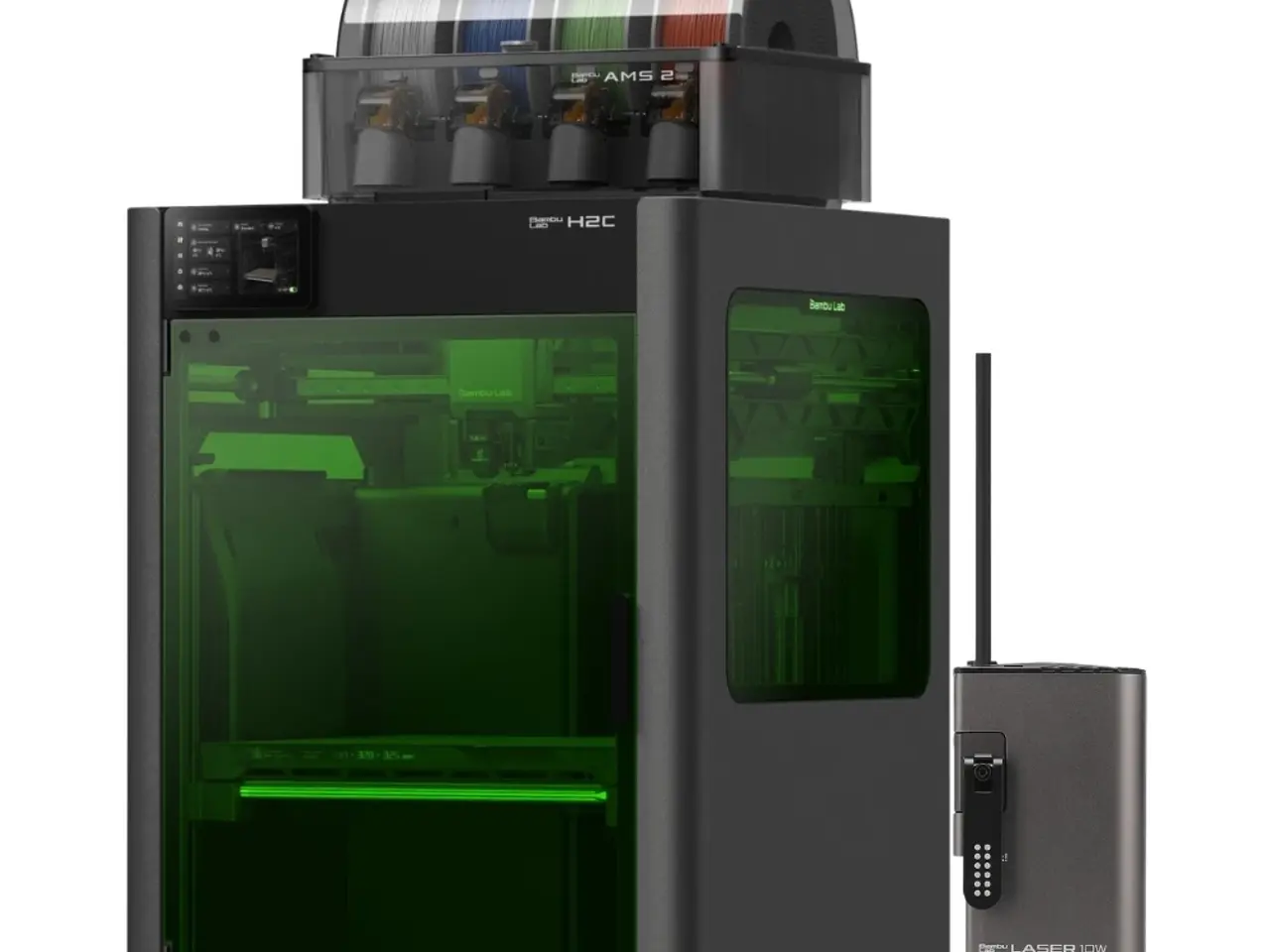 Billede 1 - Bambu Lab H2C Laser Full Combo 3D-Printer med 10W Laser Module
