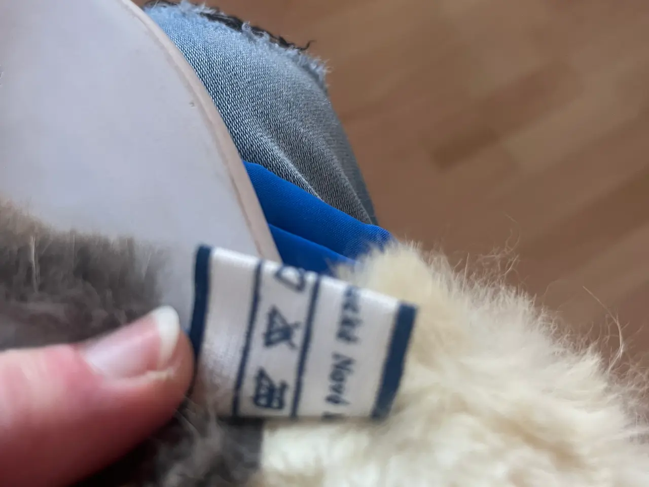 Billede 6 - Vendbar vest i kanin