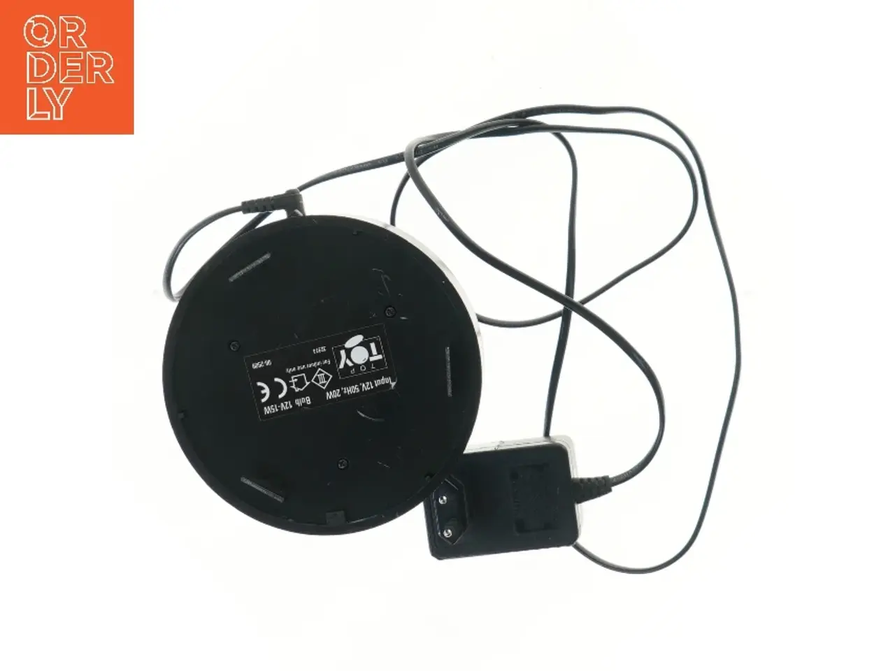 Billede 3 - Blå roterende advarselslys fra Top Toy (str. 18 cm)