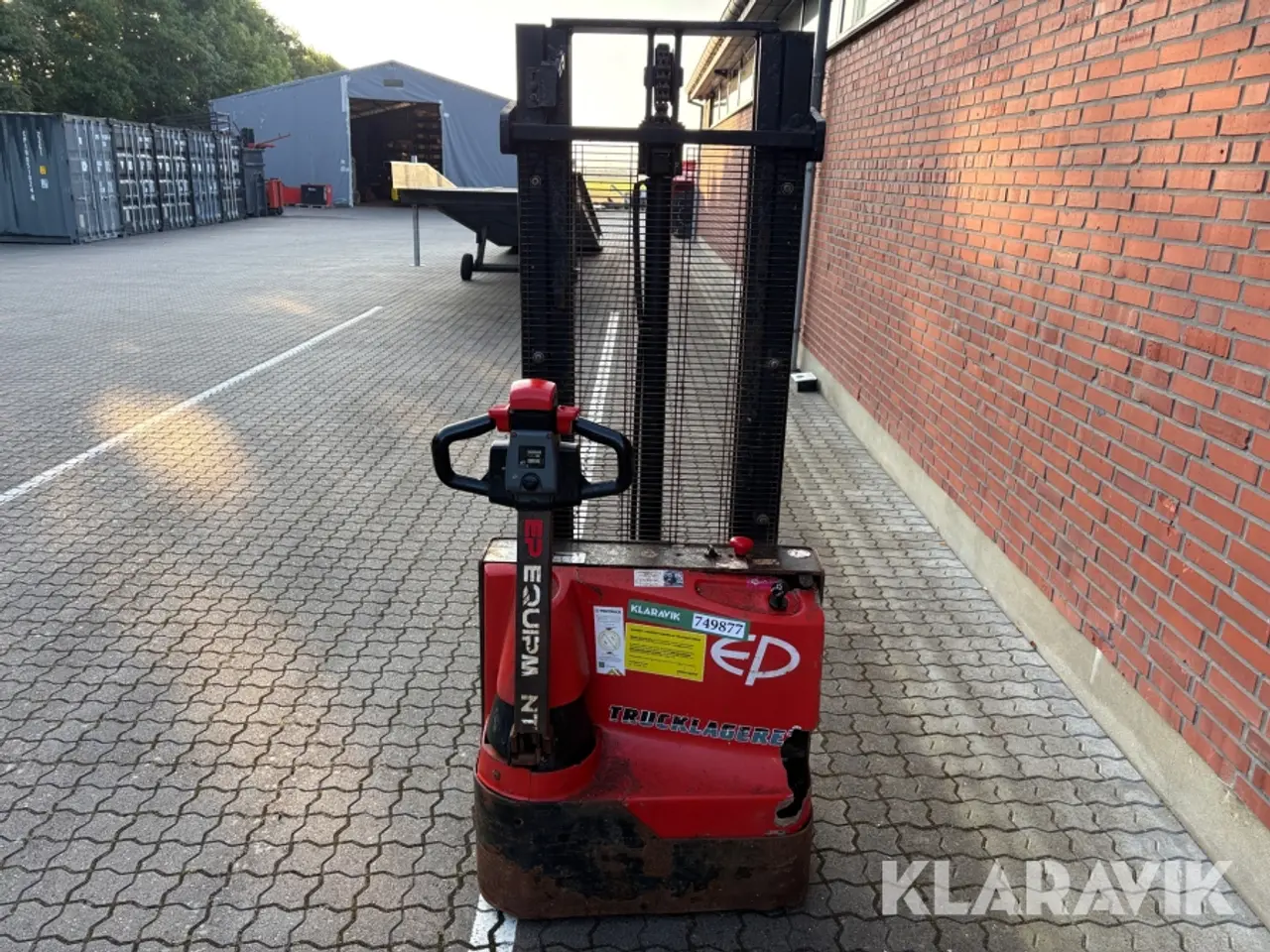 Billede 5 - Elektrisk palleløfter EP ES15-15ES - holder syn til 03/2027