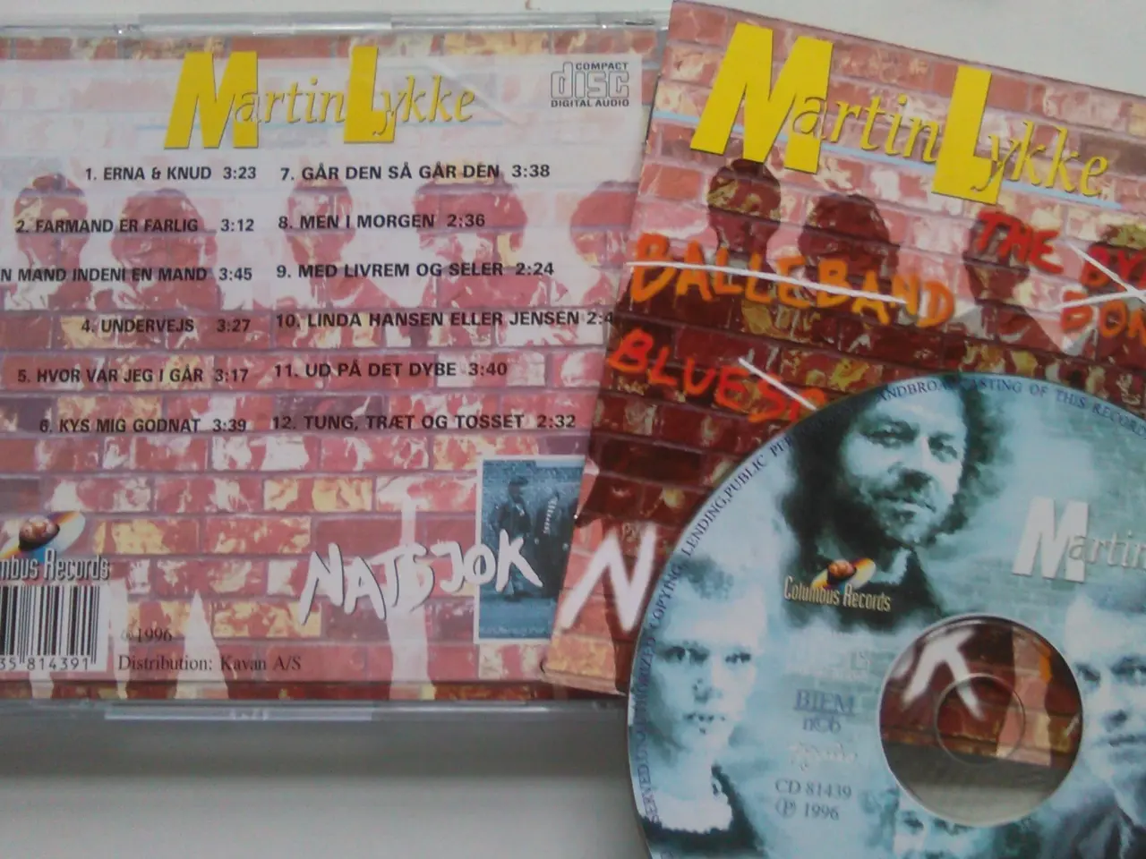 Billede 2 - MARTIN LYKKE & NATSJOK: Lykke & Natsjok (1996