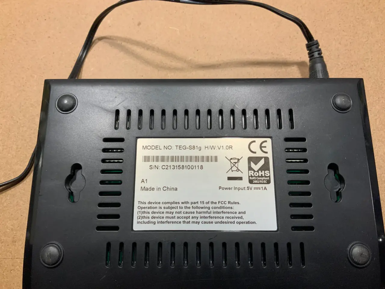 Billede 4 - TrendNet TEG-S81G - Ethernet-switch, RJ45-porte 8