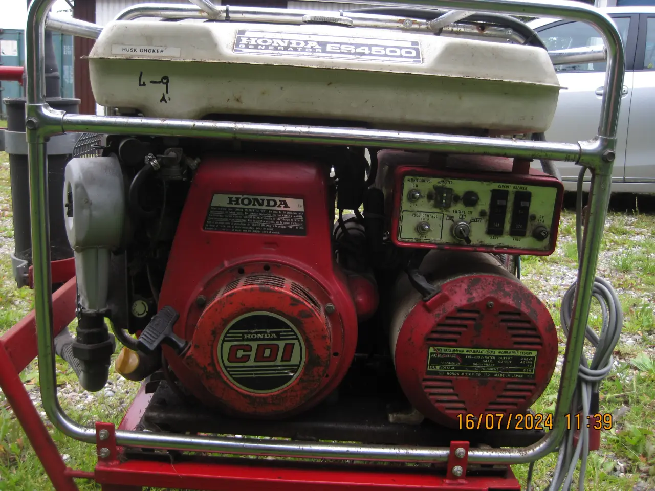 Billede 4 - 220 volt Honda generator.