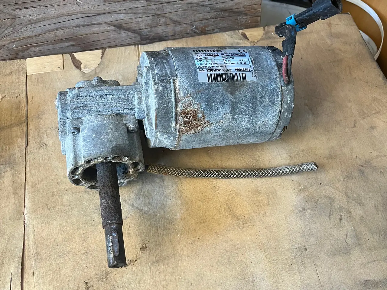 Billede 1 - 12 v gear motor